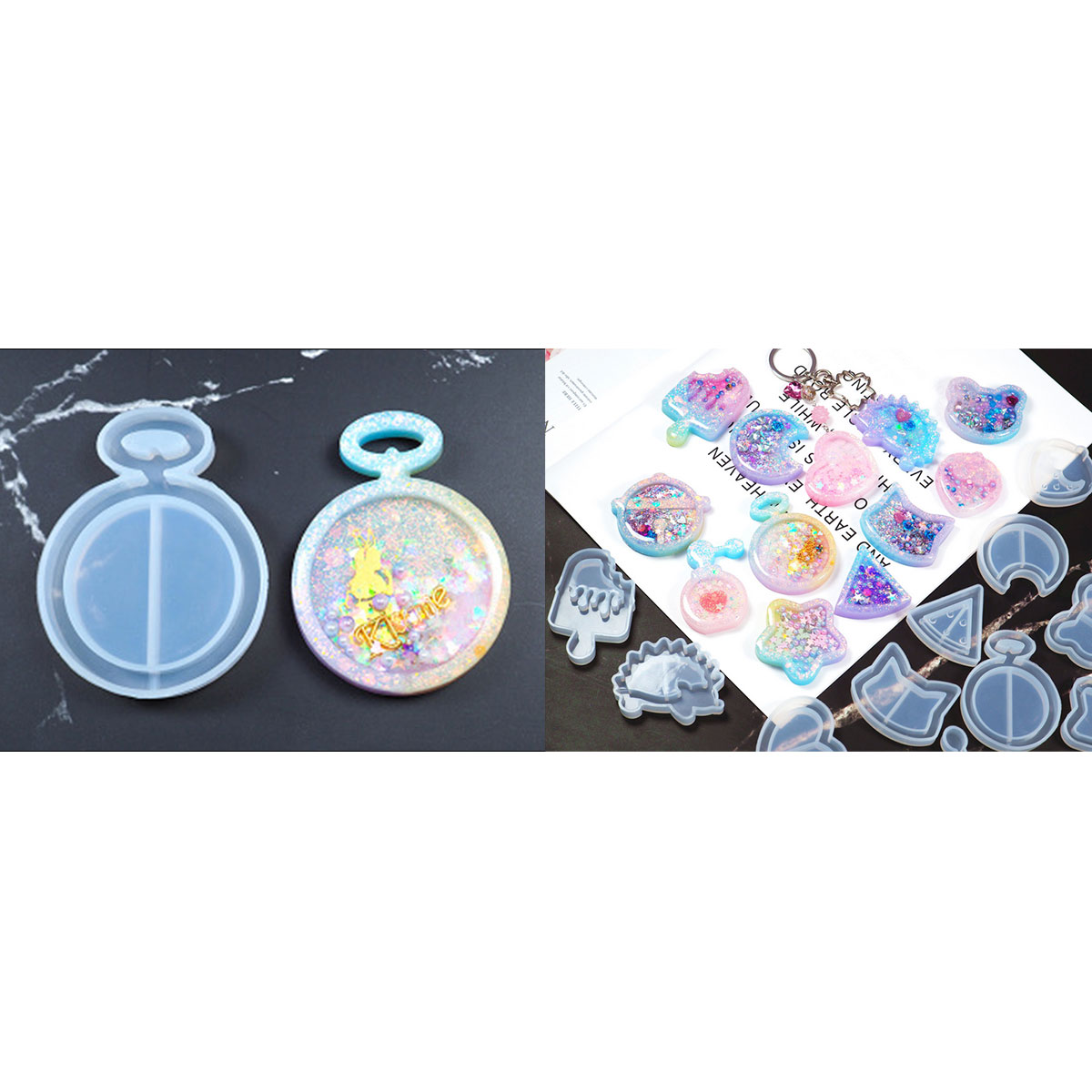 Silicone Resin Mold  Pocket Watch - 3