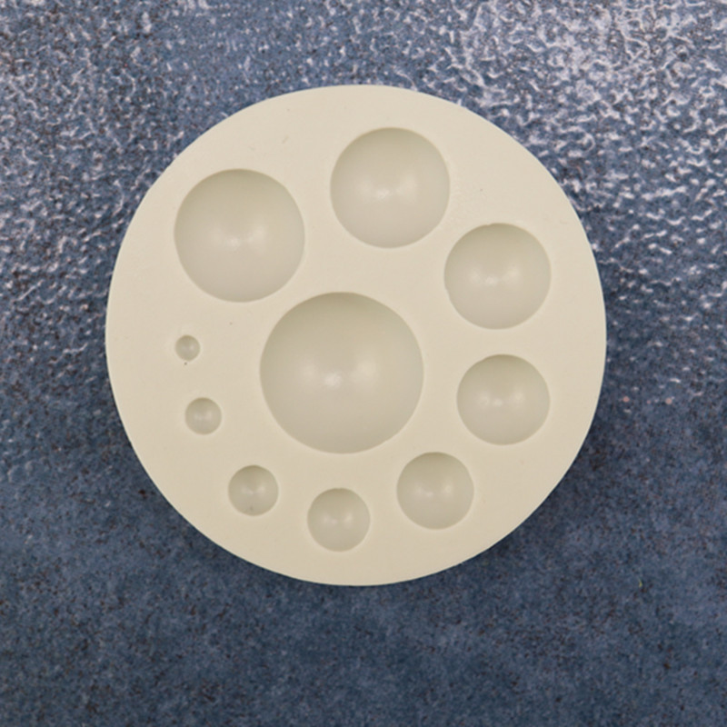 Silicone Resin Mold  rounds 5-23mm