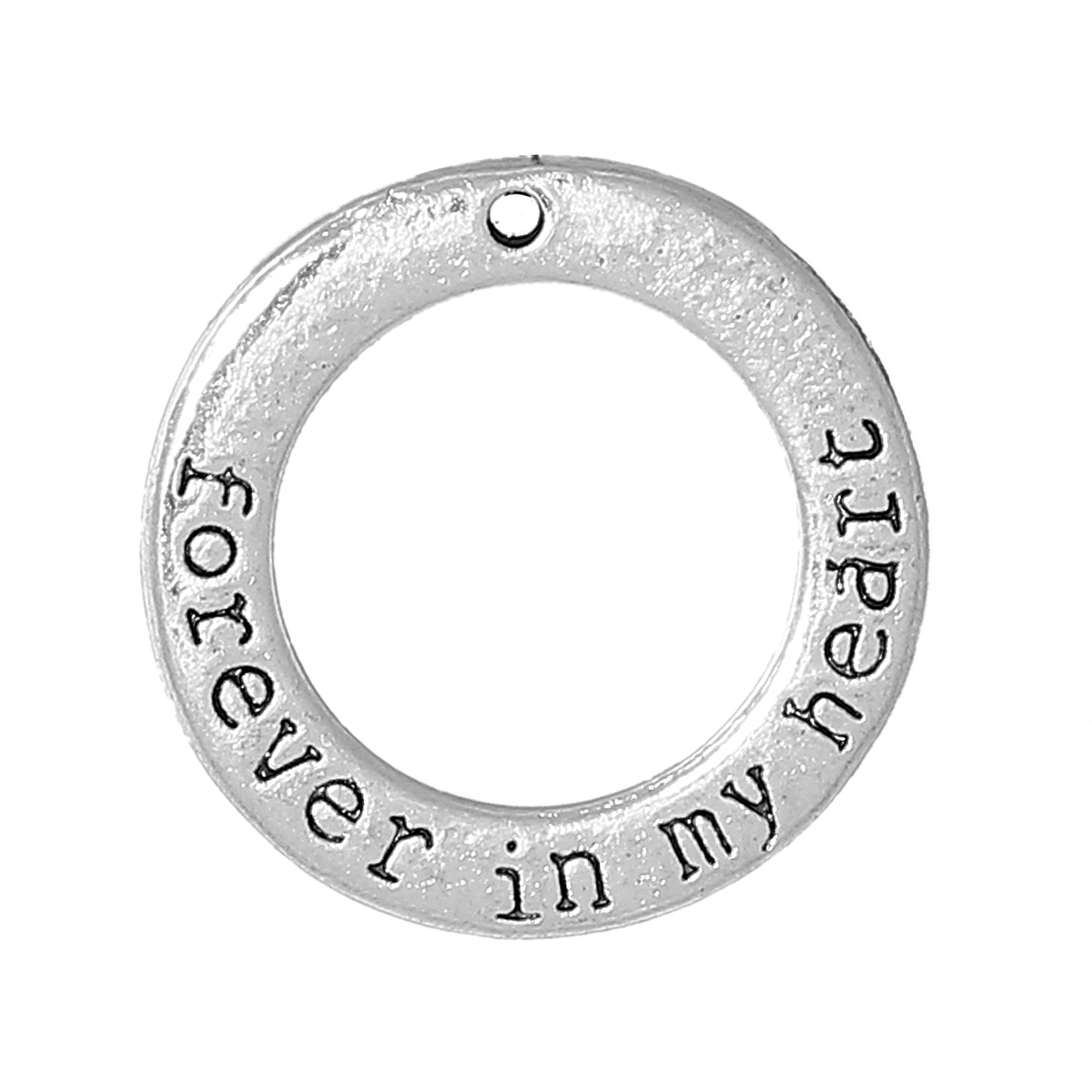 Berlock / Texthänge "Forever in my heart"