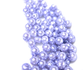 Vaxade Glaspärlor , 3mm lila