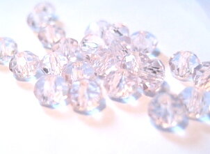 Facetterad , Rosa 4mm
