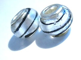 Charm - Silverfoil stripes , purple