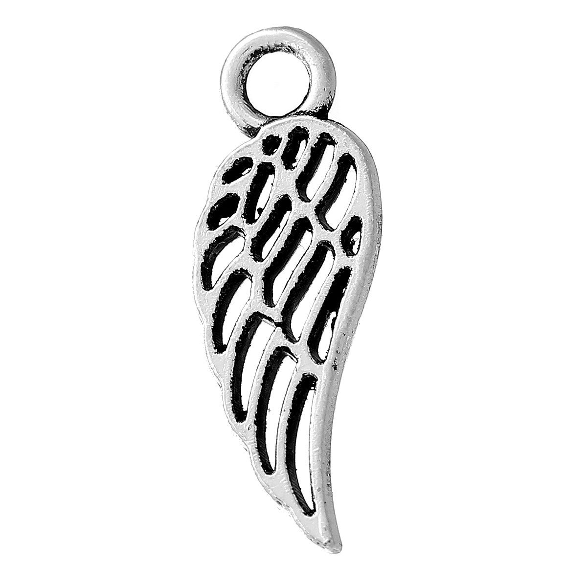Charm angel wing 18mm