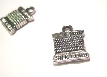 Charm -Silk Cord
