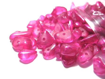 Ice Chips,  metallic, Cerise