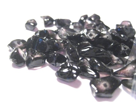 Ice Chips,  metallic,  black