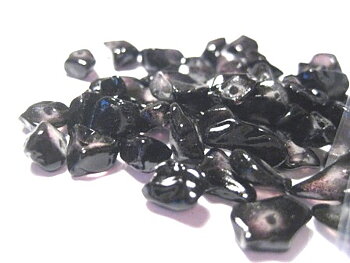 Glaschips,  Svart