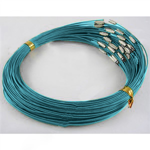 Halsring - wire , Teal