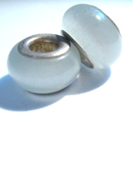 Charm - White cat´s eye