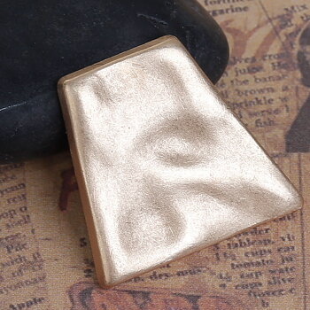 Buttons in the metal - Rose gold - Trapezoid