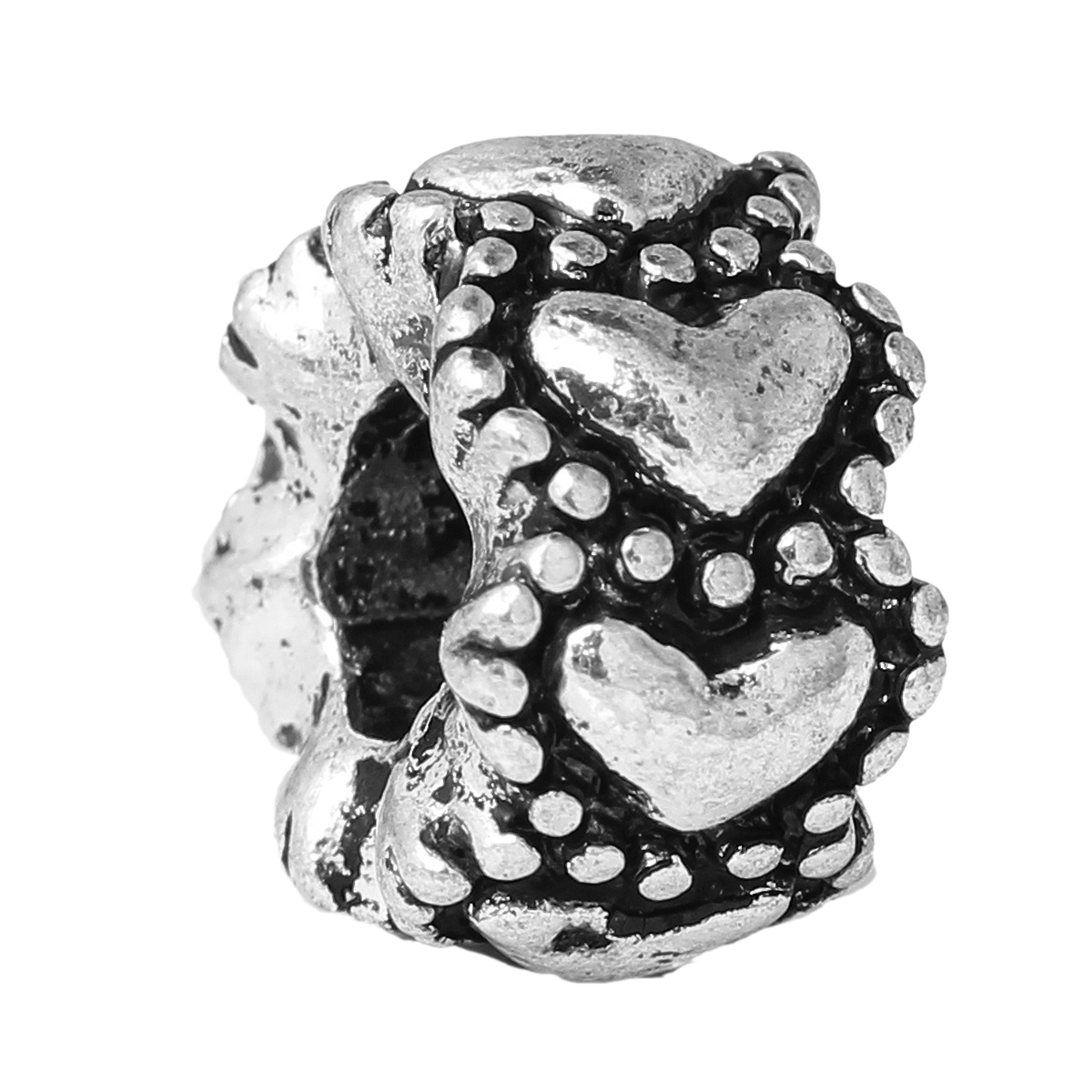 Pärla / Charm - Hearts & Dots