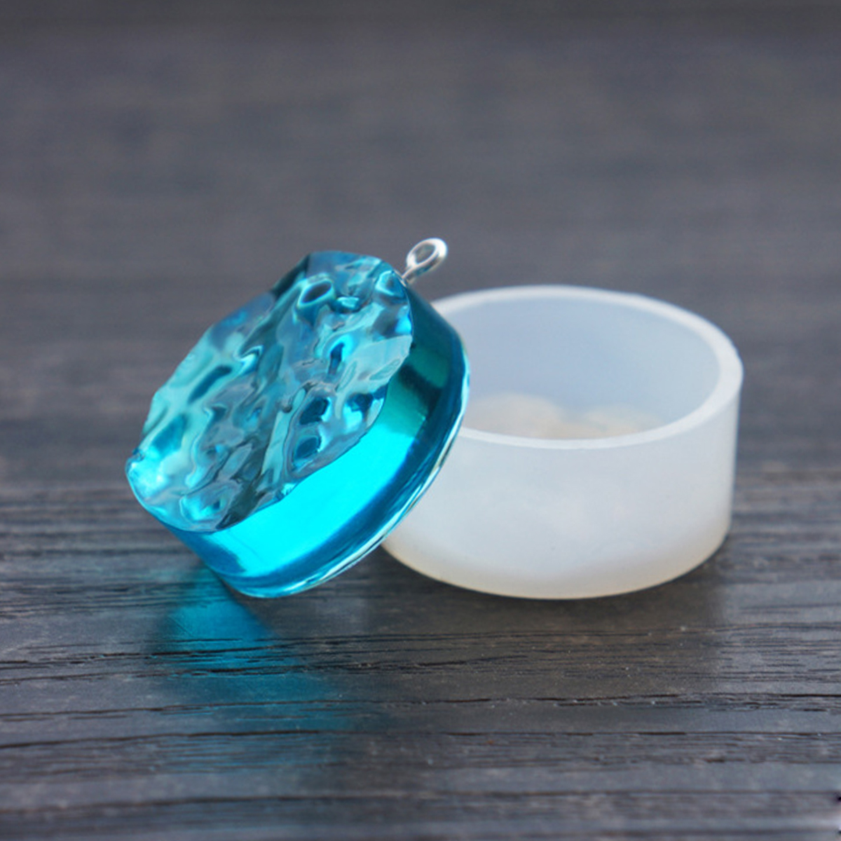 Silicone Resin Mold .  Round 32mm