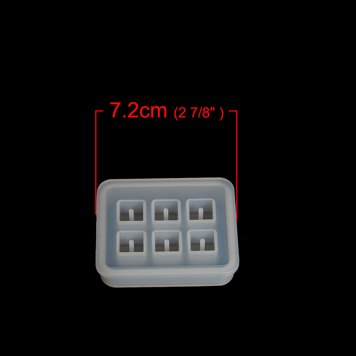 Silicone Resin Mold  82 mm , 6 cubes 12mm