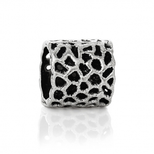 Bead / charm - Hollow cheetah