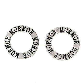 Affirmationsring   "MORMOR"
