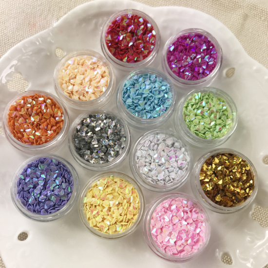 Resin craft  PVC, diamonds White AB - 3