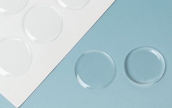 bubble cap / Dome Cabochon Stickers Round 30mm