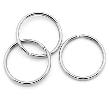 Key clasp ring Chains&Key 25mm