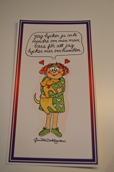 Postcards - Little Wife timber.