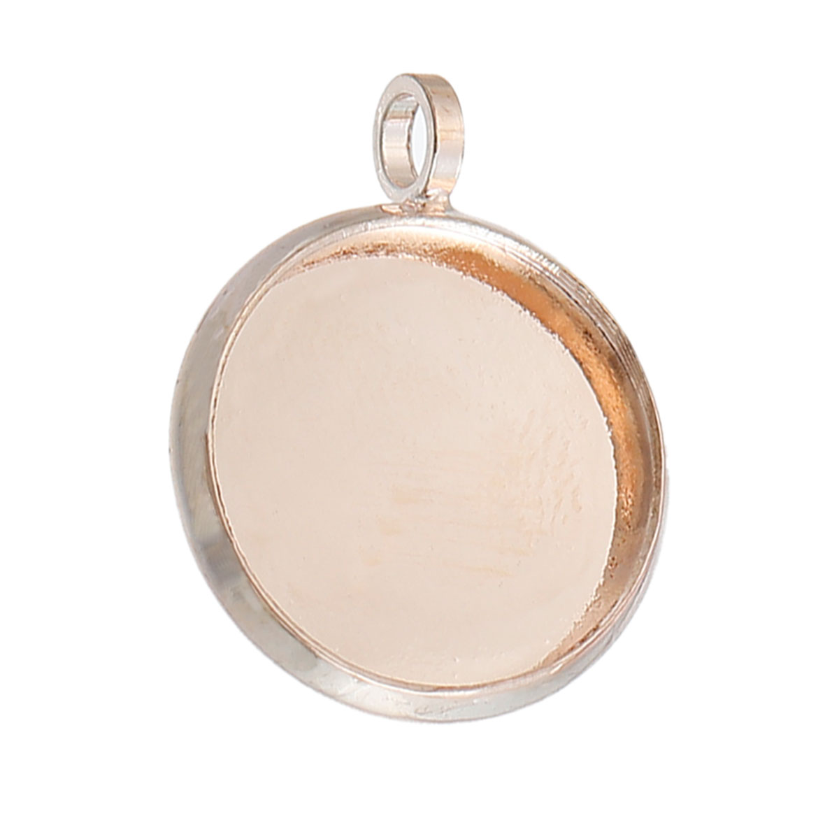 Cabochonhållare -Rose guld 12mm