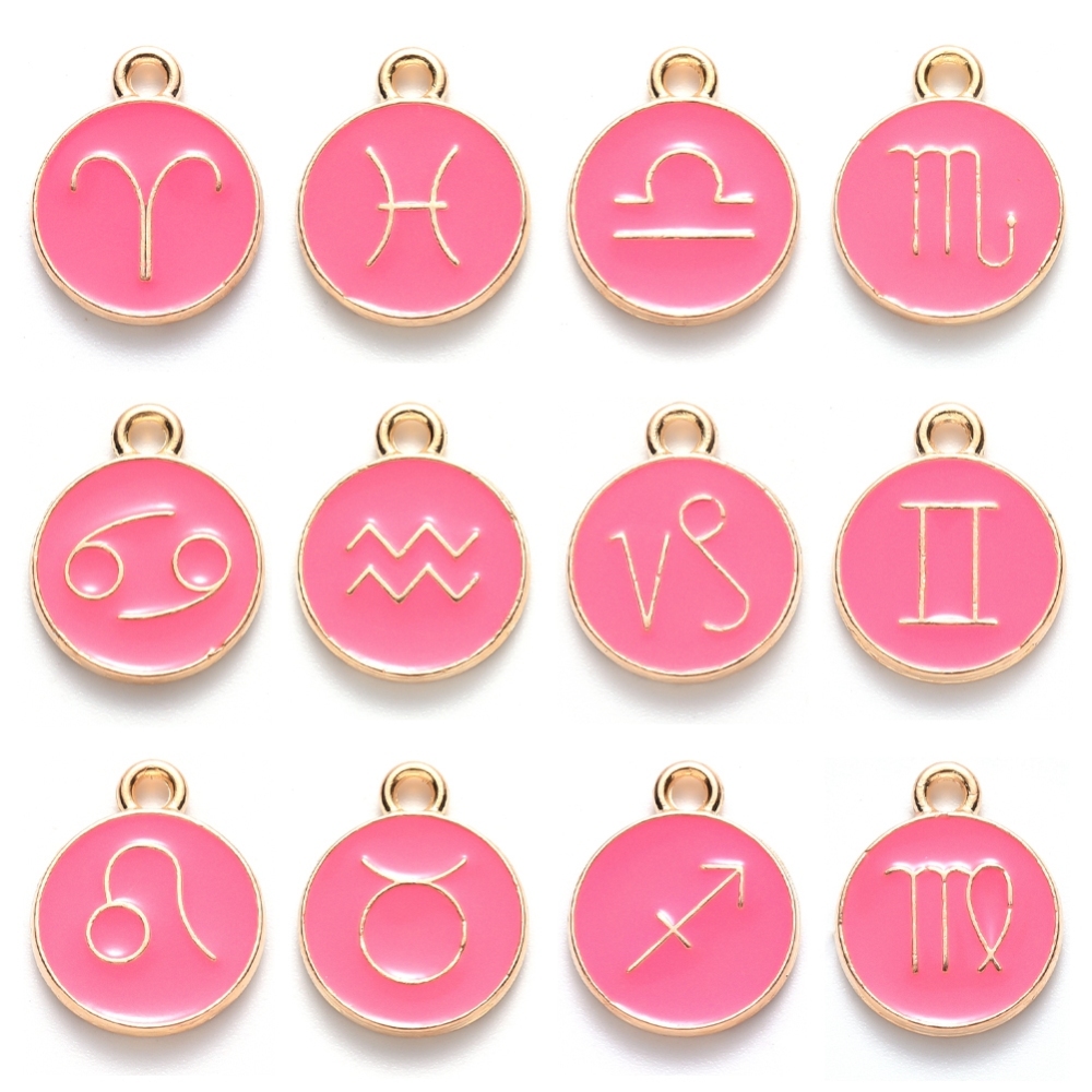Charm - Enameld constellation  Gemini - 3