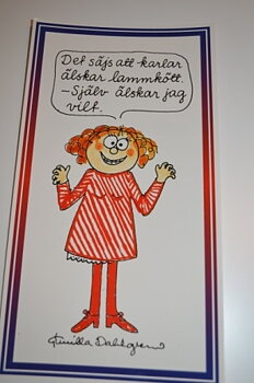 Postcards - Little Wife timber.
