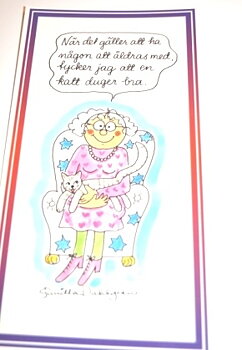 Postcards - Little Wife timber.
