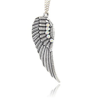 Charm - Angel Wing Clear AB 52mm