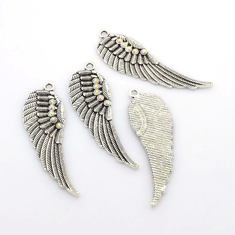 Charm - Angel Wing Clear AB 52mm - 2