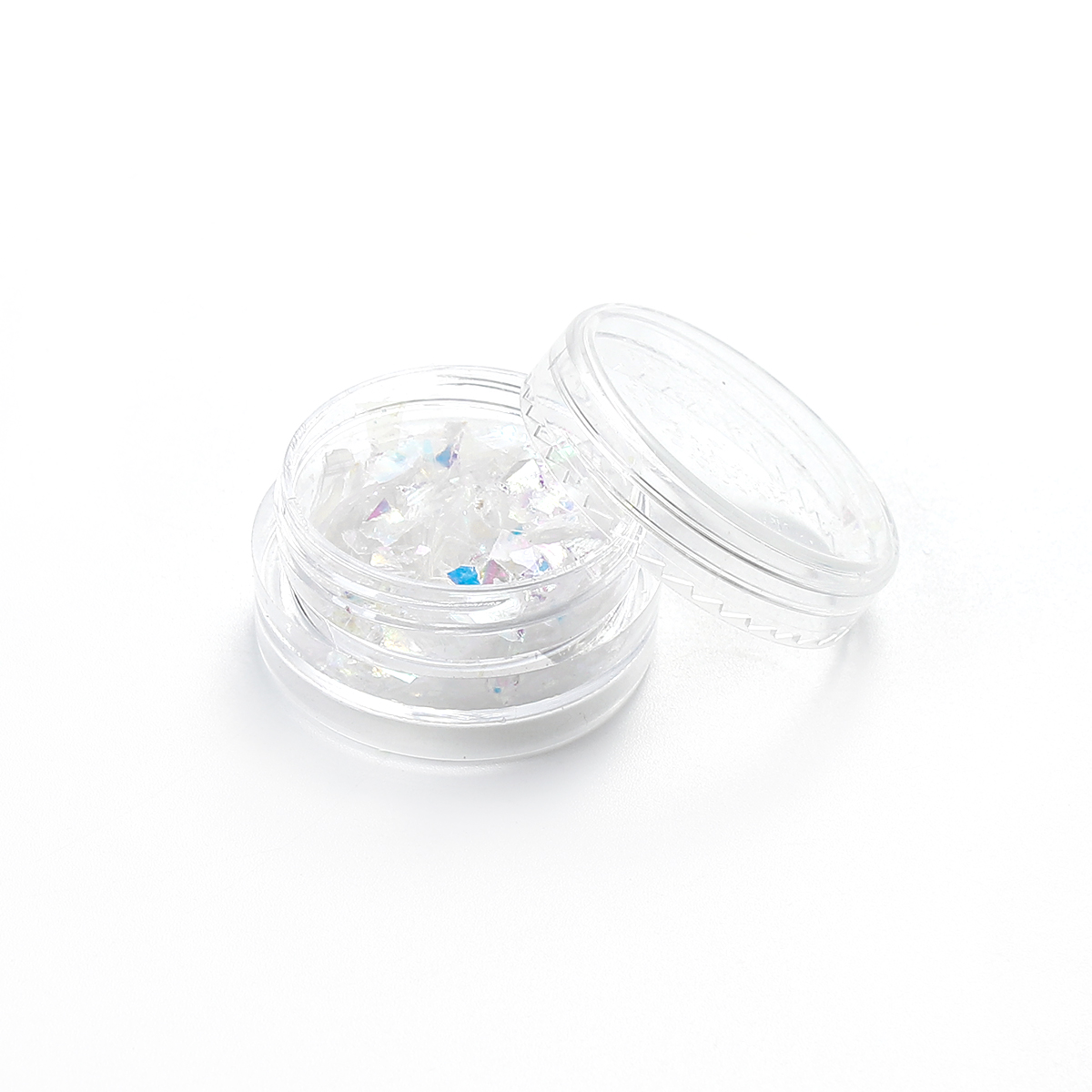 Glitter till Resin -  Vit