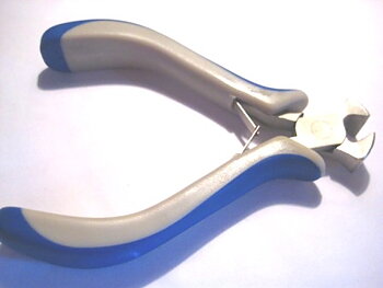 Crimp tool-Blue gray  "End cutting"