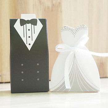 WEdding favor bag,  Black 