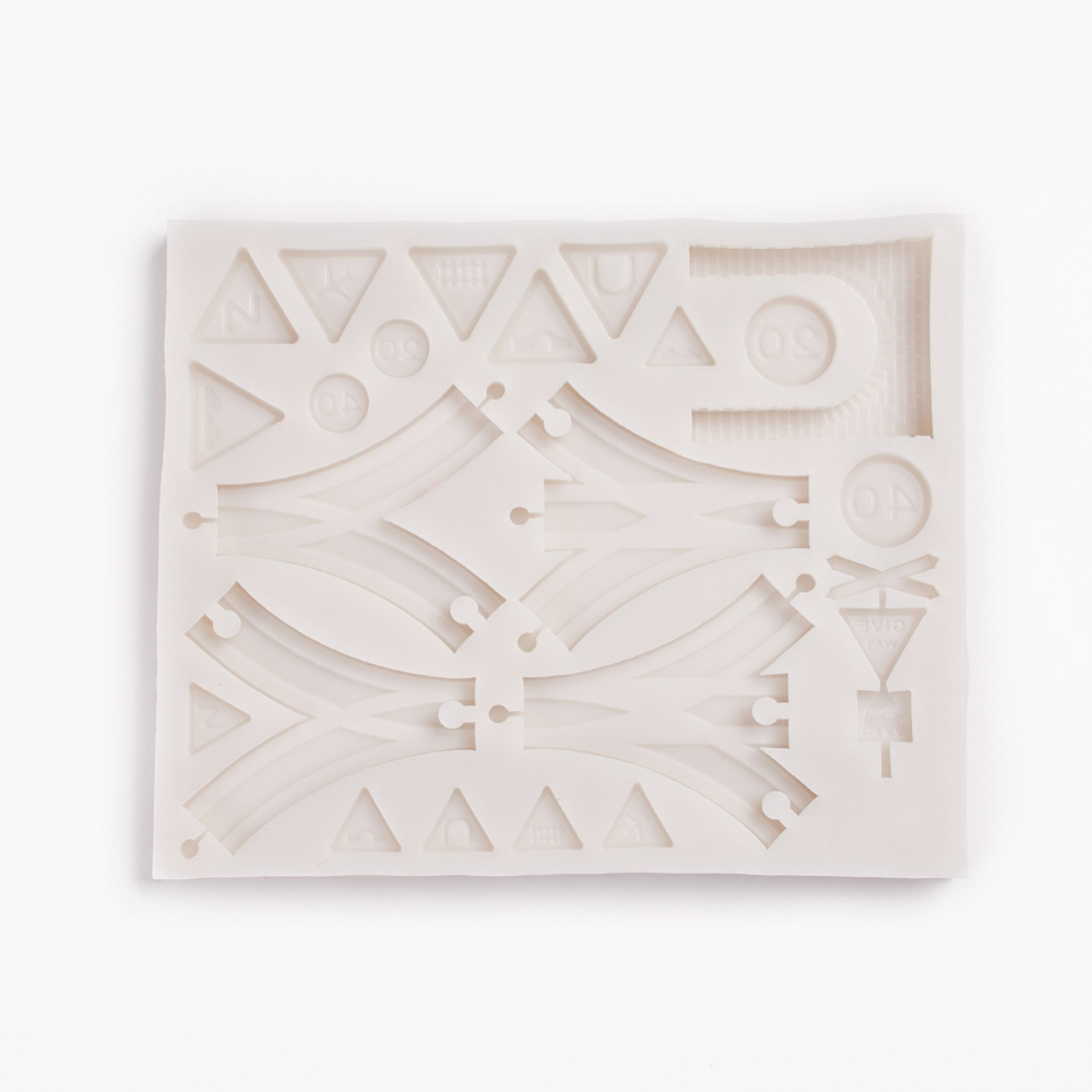 Silicone Resin Mold Train Building brick 22 different