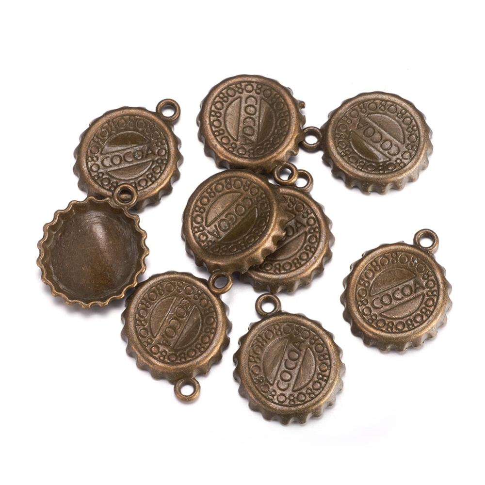 Cabochon Setting / Charm  15mm - 4