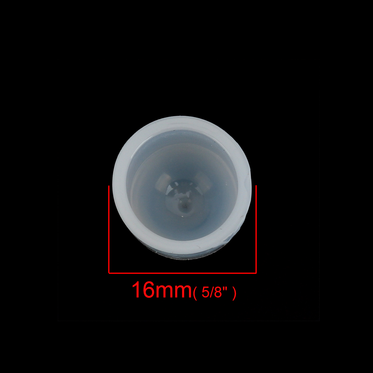 Gjutform  i silikon - Cylinder / Ekollon  13mm - 4