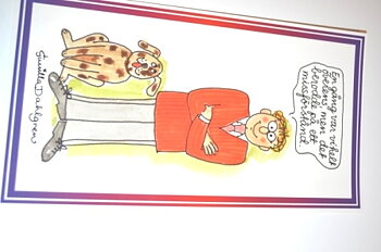 Postcards - Little Wife timber.