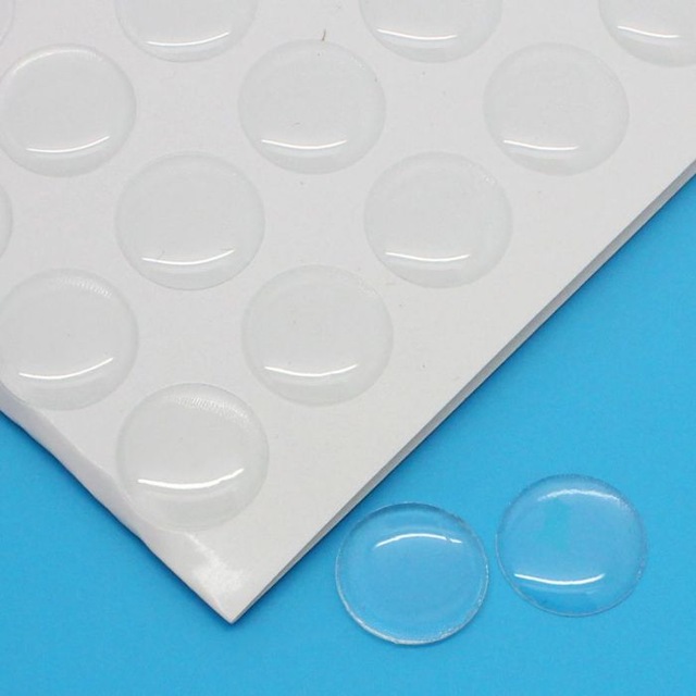 Cabochon i resin - Rund 8x4mm