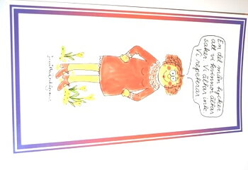 Postcards - Little Wife timber.