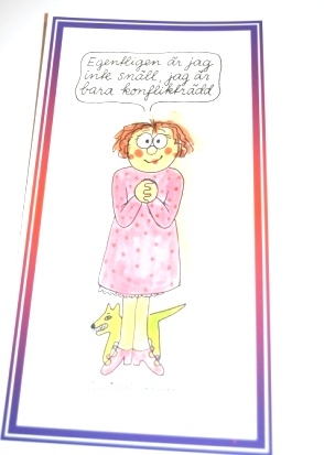 Postcards - Little Wife timber.