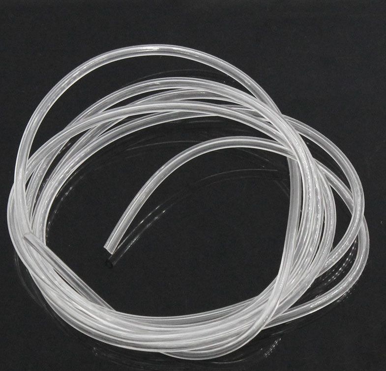 Gummi / smyckesslang, Clear 2mm