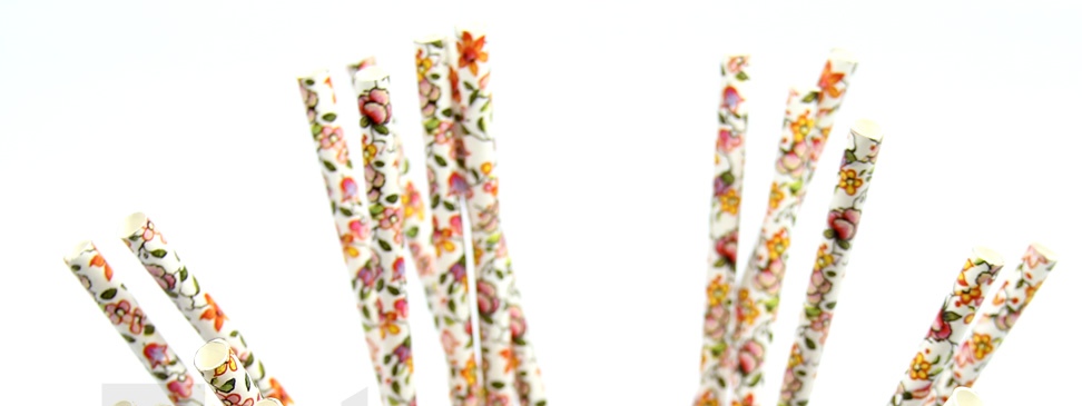 Paperstraw - retro flower - 2