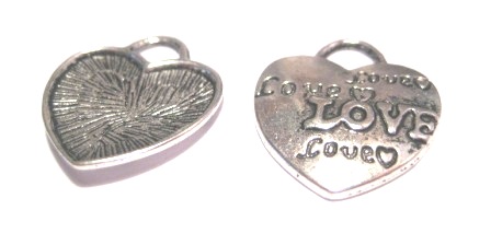 Berlock- Hjärta- "Love" - 2