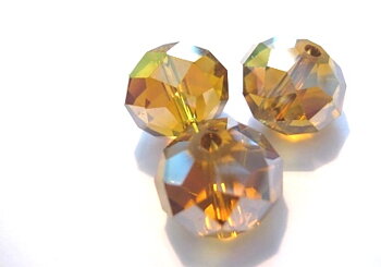 Faceted,  Topaz AB  14mm