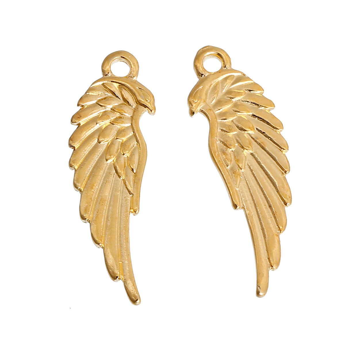 Charm   Angel wing gold - 2