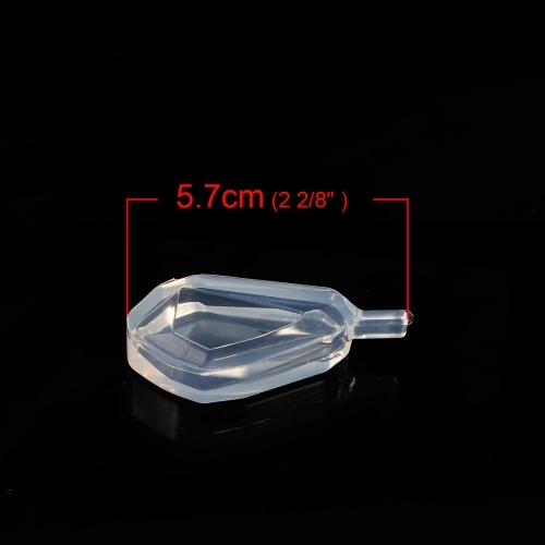 Silicone Resin Mold  Faceted stone - 3
