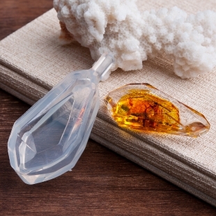 Silicone Resin Mold  Faceted stone - 4