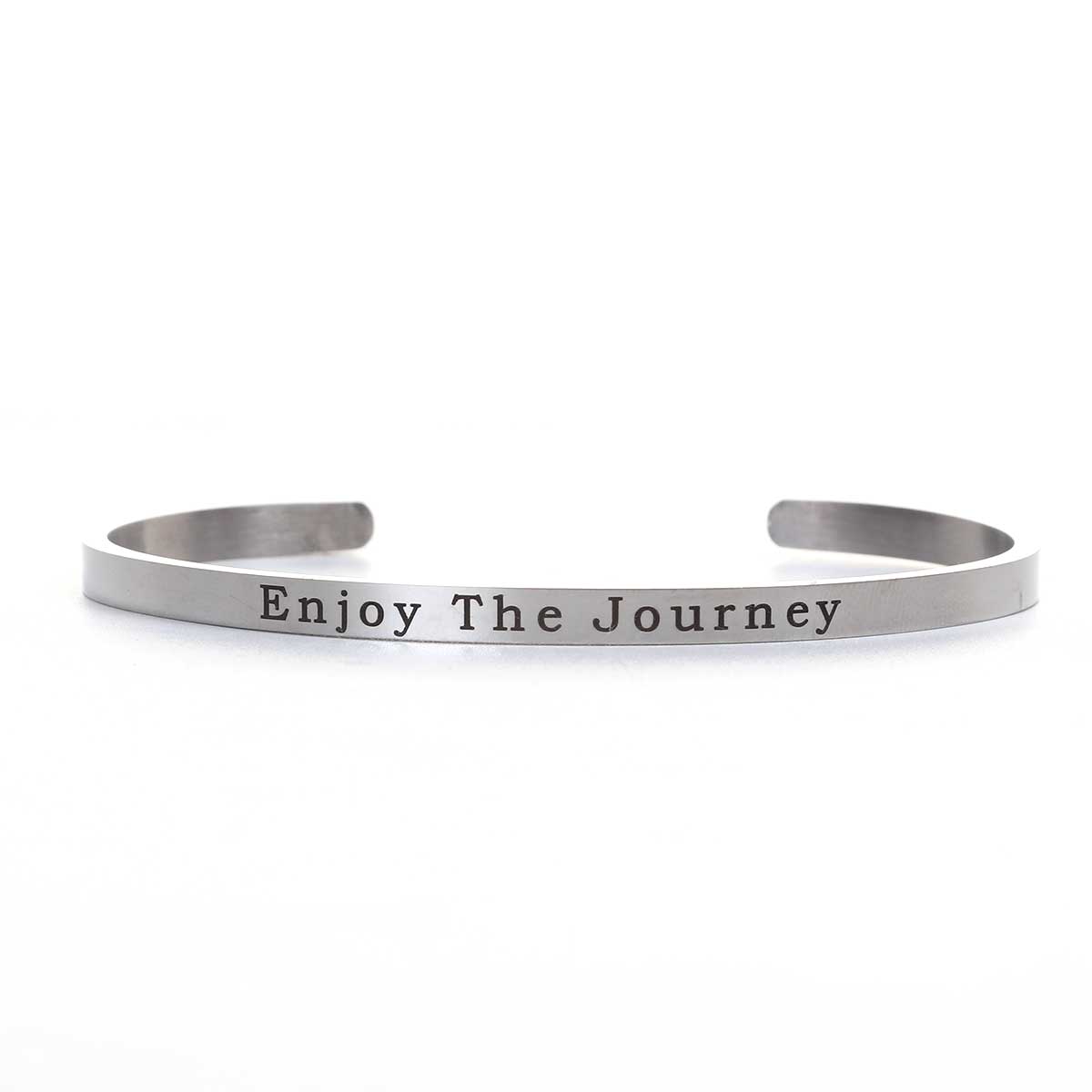 Bracelet Stainless steel -   " Enjoy The Journey "