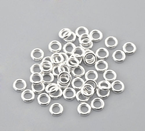 Jumprings, 4mm, closed 