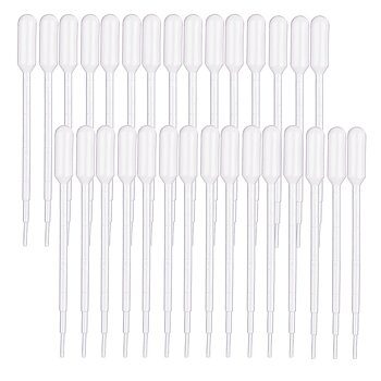  Transfer Pipettes, Essential Oils Pipettes Dropper, Clear, 1ml