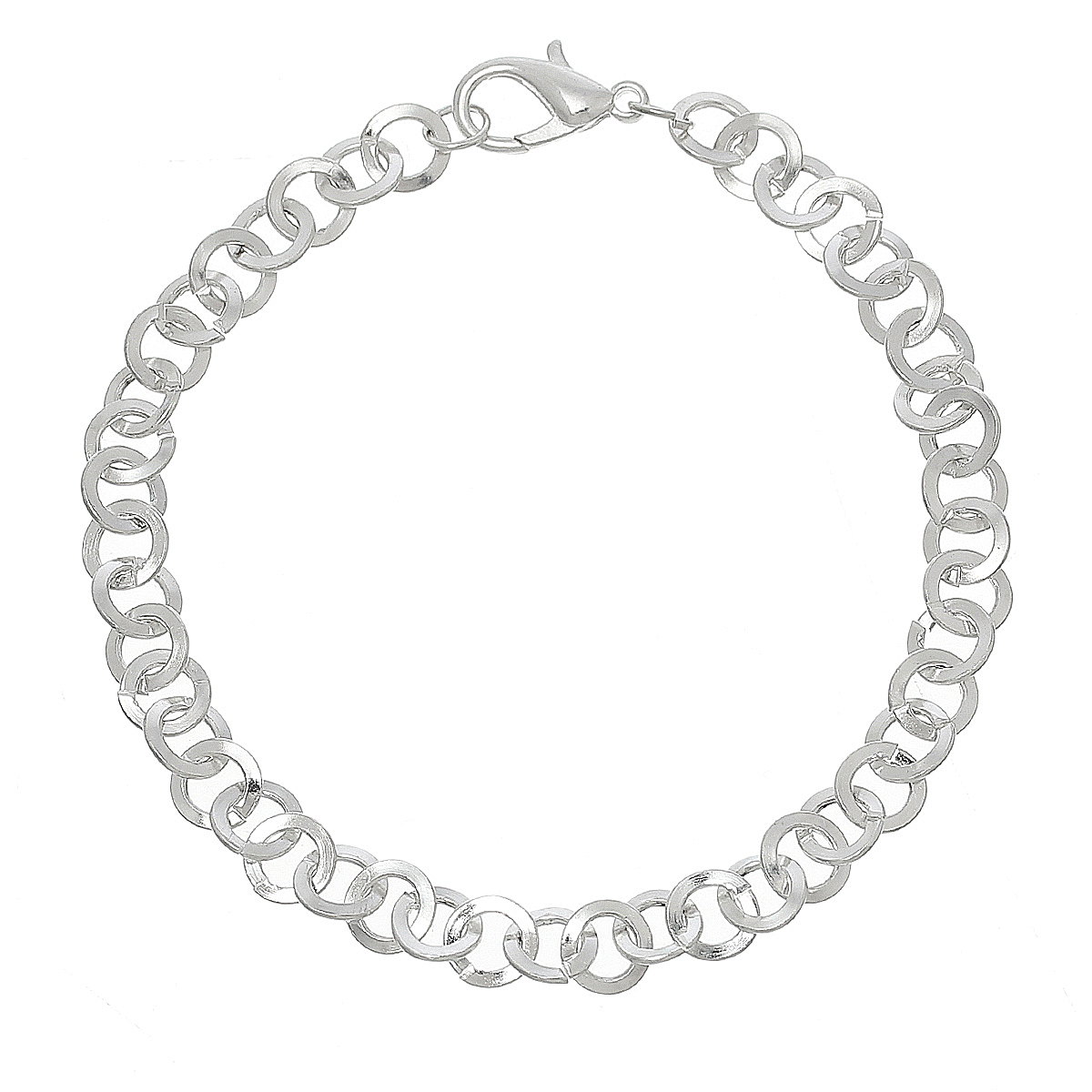 Finished bracelet-flat chain,21 cm